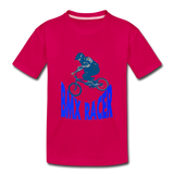 T-Shirt enfant premium, bmx racer - dark pink